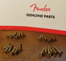 717669507275 FENDER Pickguard Mounting Screws Stratocaster