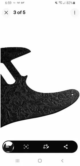 991357006 FENDER Waylon Jennings Pickguard #2