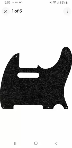 991357006 FENDER Waylon Jennings Pickguard