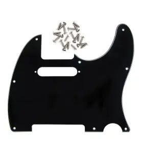 605996854455 FLEOR Hole Tele Pickguard Screws Mx Standard