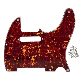 605996854523 FLEOR Hole Tl Pickguard Plate Screws Set Mx