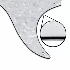 T03074 FLEOR Hole Strat Guitar Pickguard Backplate Tremolo #3