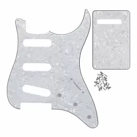 T03074 FLEOR Hole Strat Guitar Pickguard Backplate Tremolo