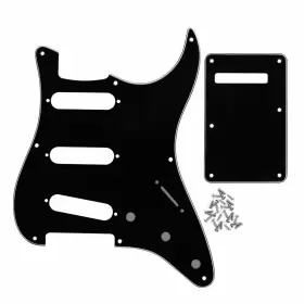 T03104 FLEOR Hole Strat Pickguard Backplate Tremolo Cavity
