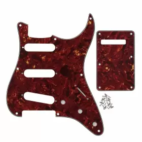 T03119 FLEOR Hole Strat Pickguard Guitar Backplate Tremolo