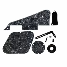 T03612 FLEOR Pearl Pickguard Plate Screws Set Switch Ring