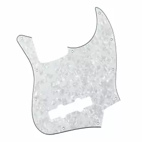 T04481 FLEOR Hole Jazz Bass Pickguard Plate Guards Strings #3