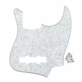 T04481 FLEOR Hole Jazz Bass Pickguard Plate Guards Strings