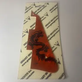00974-PG-F-S-D-LP GIBSON Guitar Right Pickguard Dragon Design