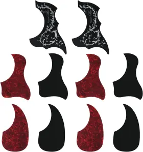 313090182151 GOLDEN PEARL Guitar Pickguard Stickers Adhesive