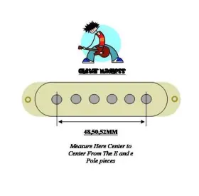 PG-KIT-P3-RT-SSS GUITAR MADNESS Tortoise Pickguard Cream #3