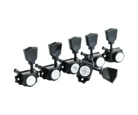 Guyker G-tuner-015gk44spblackhandle Locking Guitar Machine Heads 3r 3l Pro - Black Handle