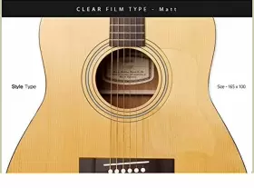 4334231181 HEALING SHIELD Acoustic Guitar Pickguard Matt #2