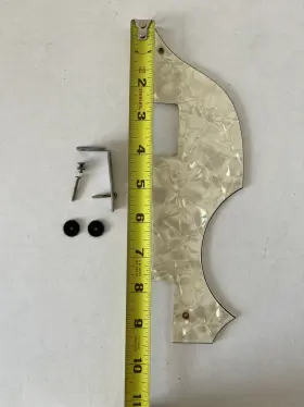 H65-36RH HOFNER Pickguard Greco Violin Bass Cream Pearl #3