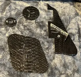 BPCS1 HOWES CUSTOM Python Les Paul Pickguard Control Cover #2