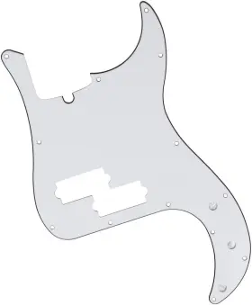 313110040003 IKN Hole Bass Pickguard Guitar Guard Plate Ame #2