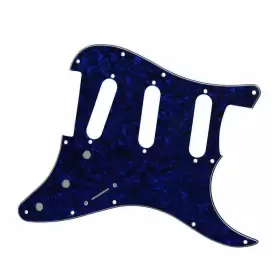 600685800119 IKN Hole Strat Pickguard Single Coil Pickups #2