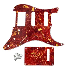 709586905128 IKN Tortoise Strat Hss Pickguard Guitar Plate #2