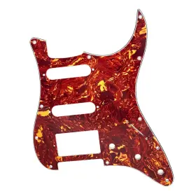 709586905128 IKN Tortoise Strat Hss Pickguard Guitar Plate #3