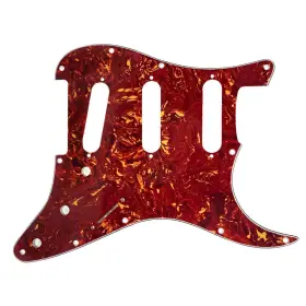 714367605777 IKN Tortoise Strat Pickguard Backplate Set Coil #2