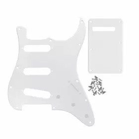 T01469 IKN Strat Pickguard Backplate Set Single Coil Hole