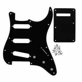 T01471 IKN Strat Pickguard Backplate Set Single Coil Hole