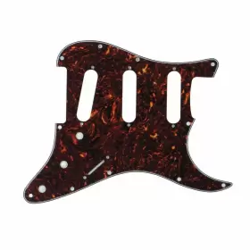 T01476 IKN Tortoise Strat Pickguard Backplate Set Single Coil #2