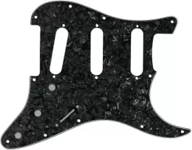 T01478 IKN Pearl Strat Pickguard Backplate Set Single Coil #2