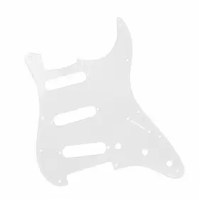 T01844 IKN Transparent Strat Pickguard Backplate Set Single #2