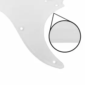 T01844 IKN Transparent Strat Pickguard Backplate Set Single #3