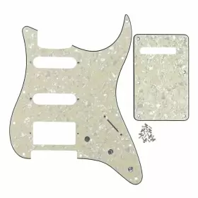 T02628 IKN Pearl Strat Hss Pickguard Plate Guitar Backplate