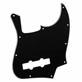 T04478 IKNMUSIC Hole Jazz Bass Pickguard Plate Guards Strings #2