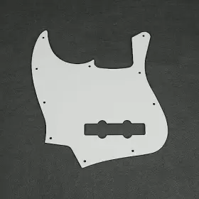 T04486 IKNMUSIC Hole Jazz Bass Pickguard Plate Tortoise #2