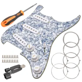 22JW030 JIUWU Hole Electric Guitar Pickguard Potentiometers