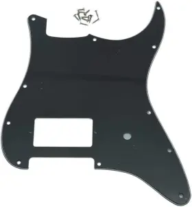 445039341381 KAISH Hole Strat Humbucker Guitar Pickguard
