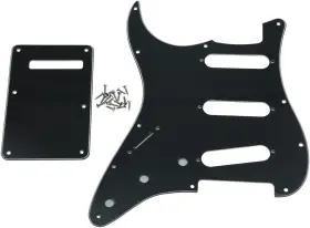 445041955934 KAISH Lefty Strat Pickguard Left Tremolo Trem 445041955934 KAISH Lefty Strat Pickguard Left Tremolo Trem