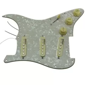 753263413260 KAISH Pearl Electric Guitar Pickguard Prewired #3