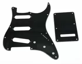 792713475182 KAISH Hole Strat Pickguard Guard Plate Tremolo