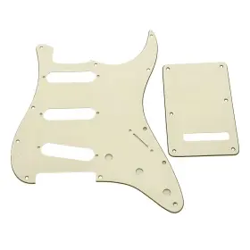 792713475212 KAISH Hole Strat Pickguard Guard Plate Tremolo