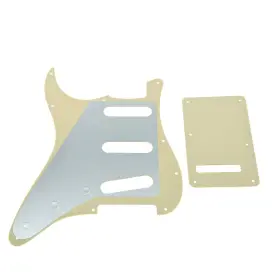 792713475281 KAISH Hole Strat Pickguard Guard Plate Tremolo #2