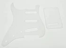 792713475380 KAISH Hole Strat Pickguard Guard Plate Tremolo #2