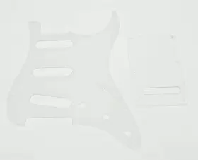 792713475380 KAISH Hole Strat Pickguard Guard Plate Tremolo
