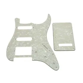792713475465 KAISH Hole Strat Pickguard Hss Guard Plate Tr