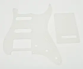 792713475519 KAISH Hole Strat Pickguard Hss Guard Plat