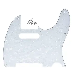 792713476042 KAISH Hole Tele Pickguard Tl Guitar Guard Plate