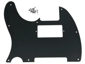 792713476172 KAISH Hole Tele Humbucker Pickguard Tl Guitar #2