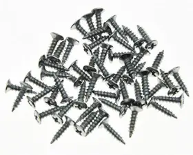 792713478015 KAISH Pack Guitar Bass Pickguard Mounting Screws