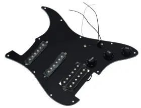 K1249 KAISH Prewired Strat Hss Pickguard Squier Stratocaster