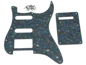 K1261 KAISH Hole Strat Hss Pickguard Plate Tremolo Trem