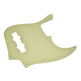 Kaish K1976 Matte Aluminium Jazz Bass Style Pickguard Metal Anodized Pick Guard Scratch P Kaish K1976 Matte Aluminium Jazz Bass Style Pickguard Metal Anodized Pick Guard Scratch P